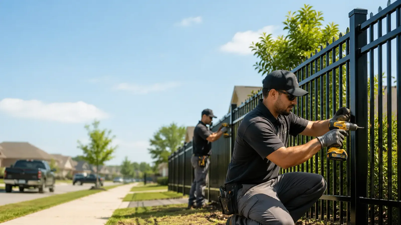 Metal Fence Installation in Belleville, IL